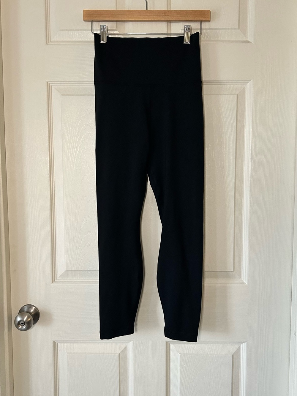 90 Degree by Reflex Black High-Waist Activewear Leggings - Size Medium